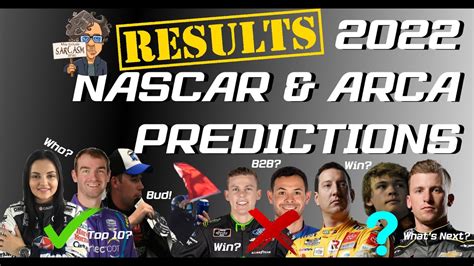 nascar predictions 2022.